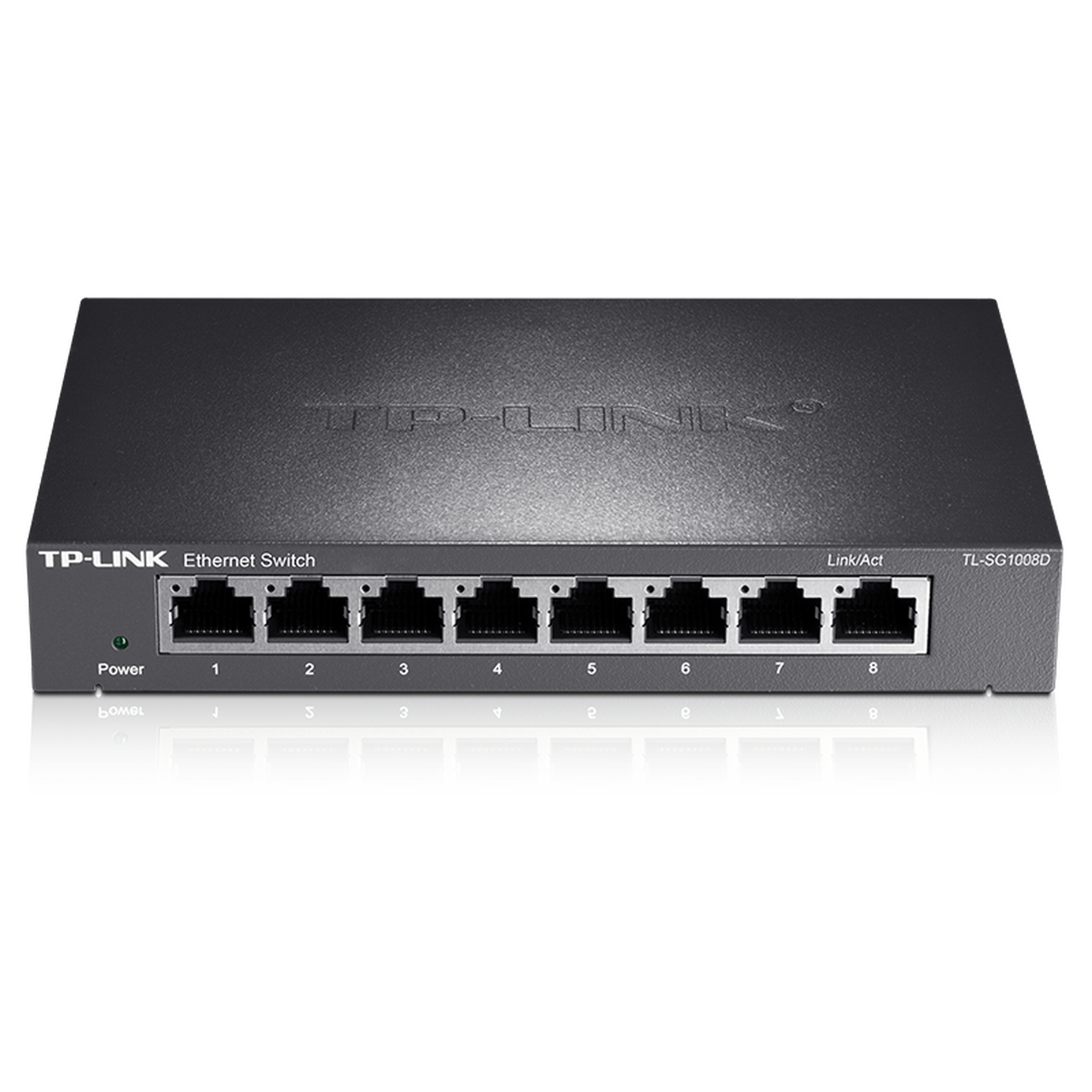 tp-link 8口千兆交换机 企业级交换器 监控网络网线分线器 分流器 金